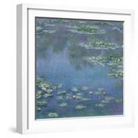 Water Lilies, 1906-Claude Monet-Framed Giclee Print