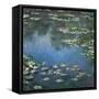 Water Lilies, 1906-Claude Monet-Framed Stretched Canvas