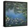 Water Lilies, 1906-Claude Monet-Framed Stretched Canvas