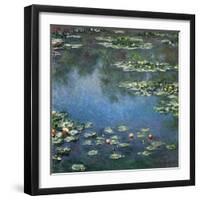 Water Lilies, 1906-Claude Monet-Framed Giclee Print