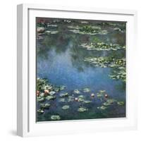 Water Lilies, 1906-Claude Monet-Framed Giclee Print