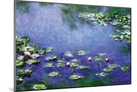 Water Lilies, 1906-Claude Monet-Mounted Premium Giclee Print