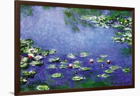 Water Lilies, 1906-Claude Monet-Framed Art Print