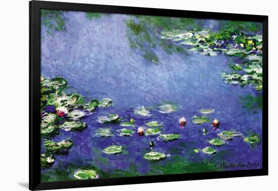 Water Lilies, 1906-Claude Monet-Framed Art Print