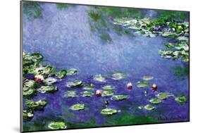 Water Lilies, 1906-Claude Monet-Mounted Art Print
