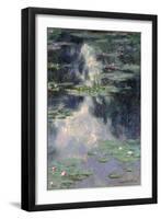 Water Lilies, 1907-Claude Monet-Framed Premium Giclee Print