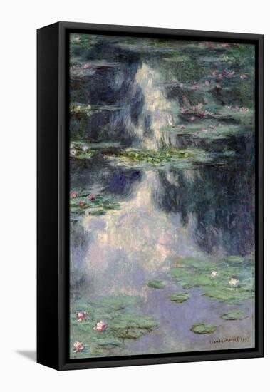 Water Lilies, 1907-Claude Monet-Framed Stretched Canvas