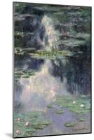 Water Lilies, 1907-Claude Monet-Mounted Giclee Print