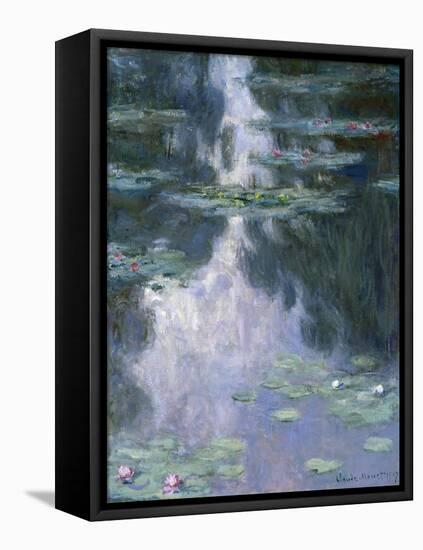 Water Lilies, 1907-Claude Monet-Framed Stretched Canvas