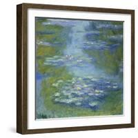 Water Lilies, 1907-Claude Monet-Framed Giclee Print