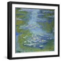 Water Lilies, 1907-Claude Monet-Framed Giclee Print