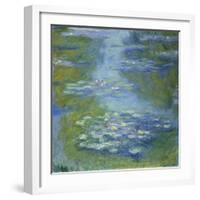 Water Lilies, 1907-Claude Monet-Framed Giclee Print