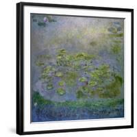 Water Lilies, 1914-1917-Claude Monet-Framed Giclee Print