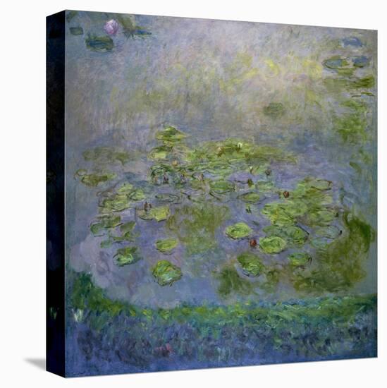 Water Lilies, 1914-1917-Claude Monet-Stretched Canvas