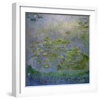 Water Lilies, 1914-1917-Claude Monet-Framed Giclee Print