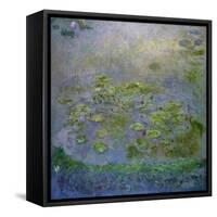 Water Lilies, 1914-1917-Claude Monet-Framed Stretched Canvas
