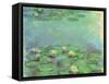 Water Lilies, 1914-Claude Monet-Framed Stretched Canvas