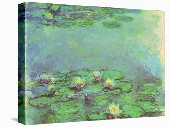 Water Lilies, 1914-Claude Monet-Stretched Canvas