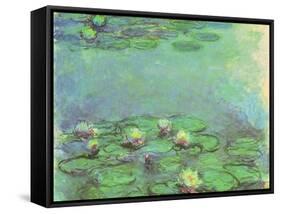 Water Lilies, 1914-Claude Monet-Framed Stretched Canvas