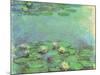 Water Lilies, 1914-Claude Monet-Mounted Giclee Print