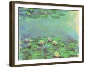 Water Lilies, 1914-Claude Monet-Framed Giclee Print