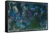 Water Lilies, 1916-19-Claude Monet-Framed Stretched Canvas