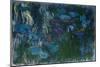 Water Lilies, 1916-19-Claude Monet-Mounted Giclee Print