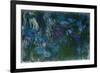 Water Lilies, 1916-19-Claude Monet-Framed Giclee Print