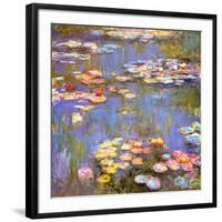 Water Lilies, 1916-Claude Monet-Framed Art Print