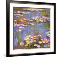 Water Lilies, 1916-Claude Monet-Framed Art Print