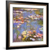 Water Lilies, 1916-Claude Monet-Framed Art Print