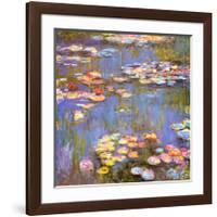 Water Lilies, 1916-Claude Monet-Framed Art Print