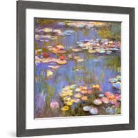 Water Lilies, 1916-Claude Monet-Framed Art Print