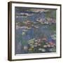 Water Lilies, 1916-Claude Monet-Framed Giclee Print