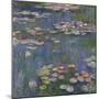 Water Lilies, 1916-Claude Monet-Mounted Giclee Print