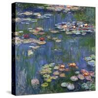 Water Lilies, 1916-Claude Monet-Stretched Canvas