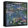 Water Lilies, 1916-Claude Monet-Framed Stretched Canvas