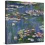 Water Lilies, 1916-Claude Monet-Stretched Canvas