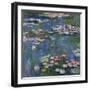 Water Lilies, 1916-Claude Monet-Framed Premium Giclee Print