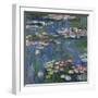 Water Lilies, 1916-Claude Monet-Framed Premium Giclee Print