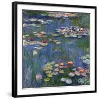 Water Lilies, 1916-Claude Monet-Framed Premium Giclee Print