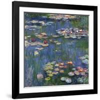 Water Lilies, 1916-Claude Monet-Framed Giclee Print