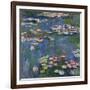 Water Lilies, 1916-Claude Monet-Framed Giclee Print