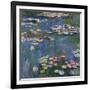 Water Lilies, 1916-Claude Monet-Framed Giclee Print