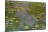 Water Lilies, 1919-Claude Monet-Mounted Giclee Print