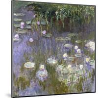 Water Lilies, 1922-Claude Monet-Mounted Art Print