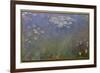 Water Lilies (Agapanthus), c.1915-26 (oil on canvas)-Claude Monet-Framed Giclee Print