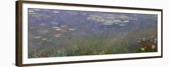 Water Lilies (Agapanthus) C.1915-26 (Oil on Canvas)-Claude Monet-Framed Premium Giclee Print