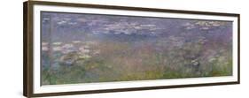 Water Lilies (Agapanthus) C.1915-26 (Oil on Canvas)-Claude Monet-Framed Premium Giclee Print