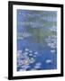 Water Lilies at Giverny - Focus-Monet Claude-Framed Giclee Print